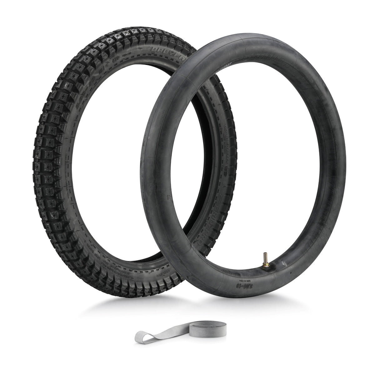 SHE7003 - BABYFAT Rear Tire 3.00-18 +Tube+Rim Stripe - All models