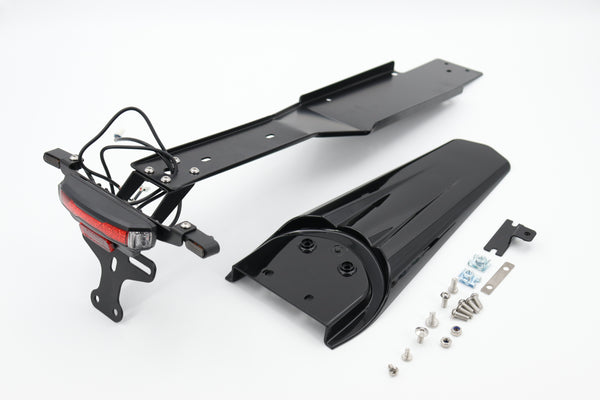 SHE7033 - Lengthened rear fender connected to license plate bracket - SS2.0/SS 3.0/SR