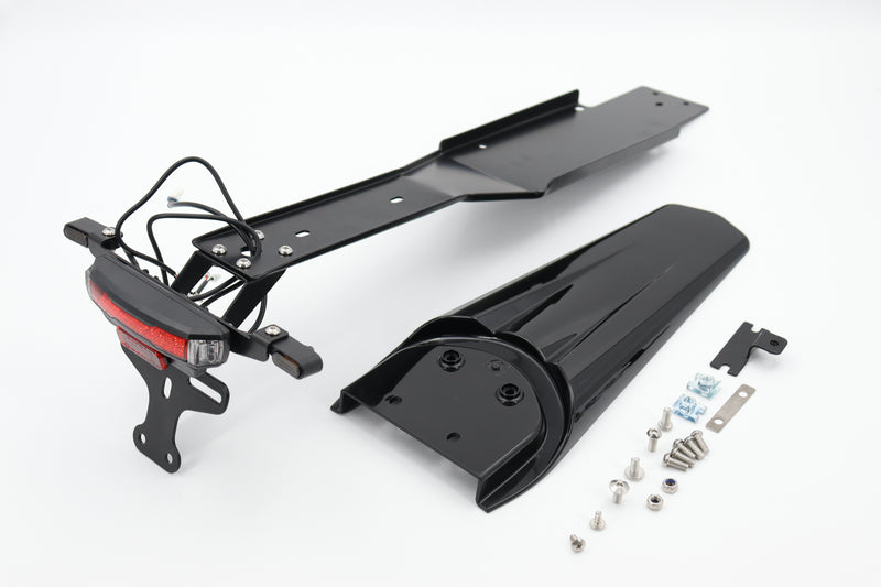 SHE7033 - Lengthened rear fender connected to license plate bracket - SS2.0/SS 3.0/SR