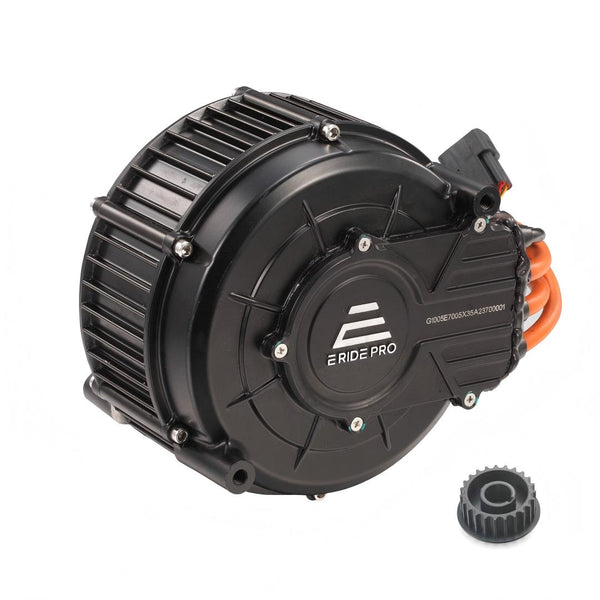 SHE7835 - 5KW Motor with pulley (Peak Power 12KW) (wIth 1gear & bolts kit ) - ProS/SS2.0